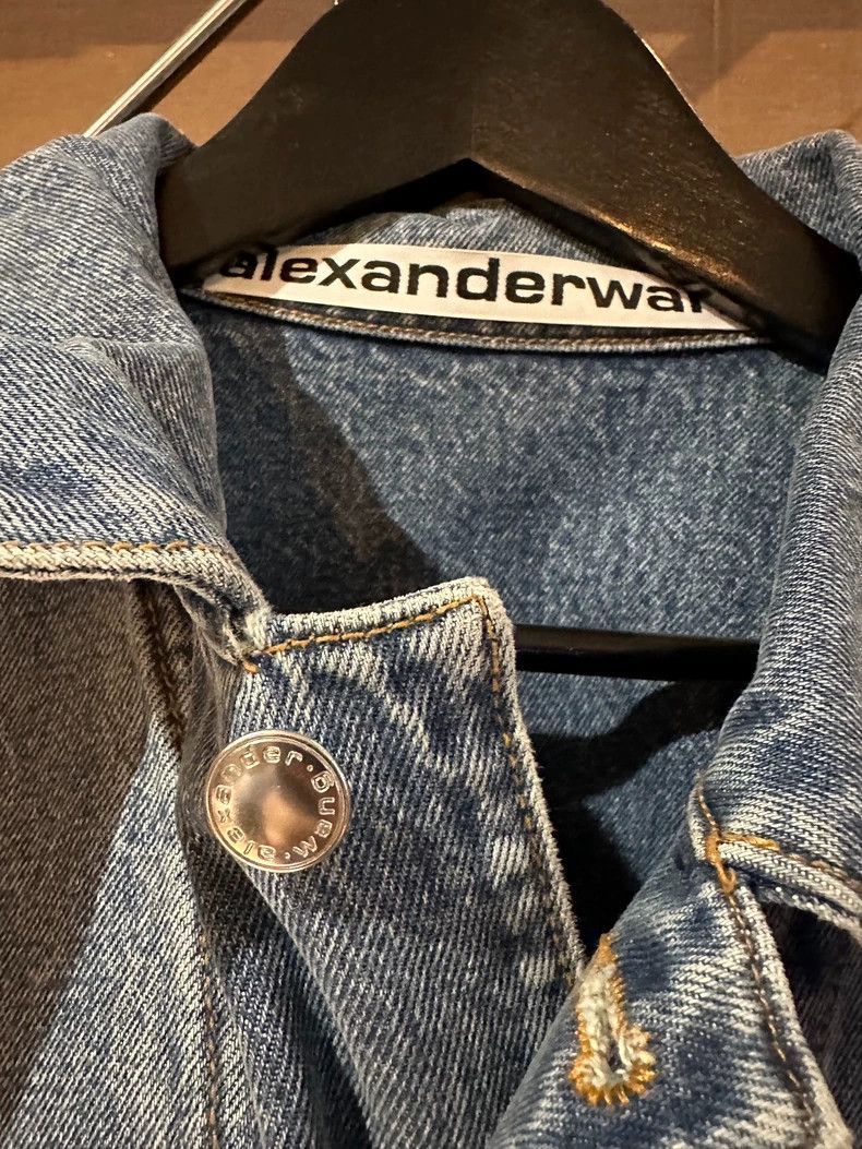 Alexander Wang Alexander Wang Oversized Denim Jacket Size L / US 10 / IT 46 - 3 Thumbnail