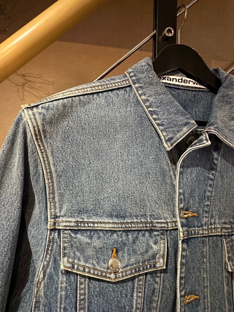 Alexander Wang Alexander Wang Oversized Denim Jacket Size L / US 10 / IT 46 - 7 Thumbnail