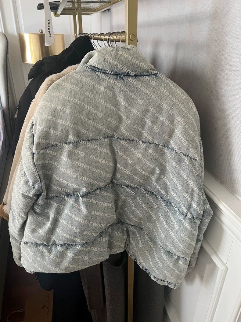 Alexander Wang Alexander Wang Gray Puffer Jacket Size M / US 6-8 / IT 42-44 - 2 Thumbnail