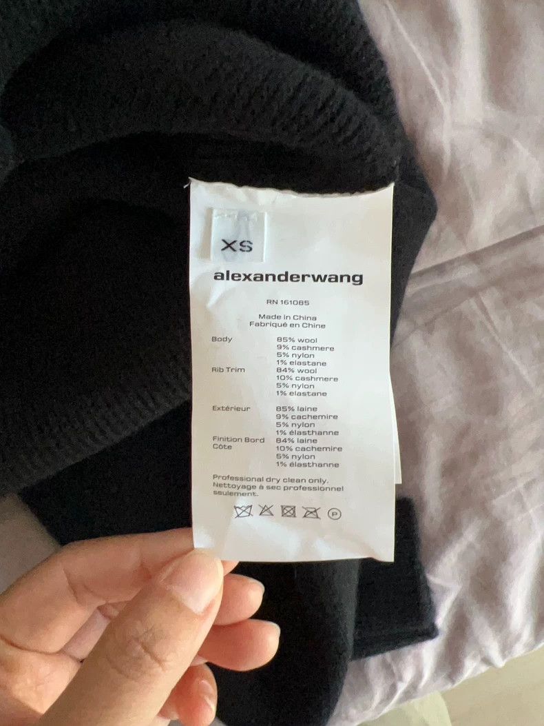 Alexander Wang Alexander Wang Wool Cashmere Pearl Sweater Size XS / US 0-2 / IT 36-38 - 4 Thumbnail