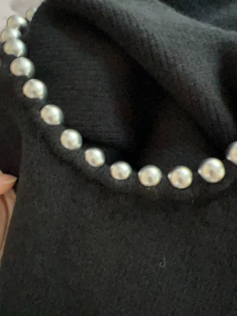 Alexander Wang Alexander Wang Wool Cashmere Pearl Sweater Size XS / US 0-2 / IT 36-38 - 6 Thumbnail