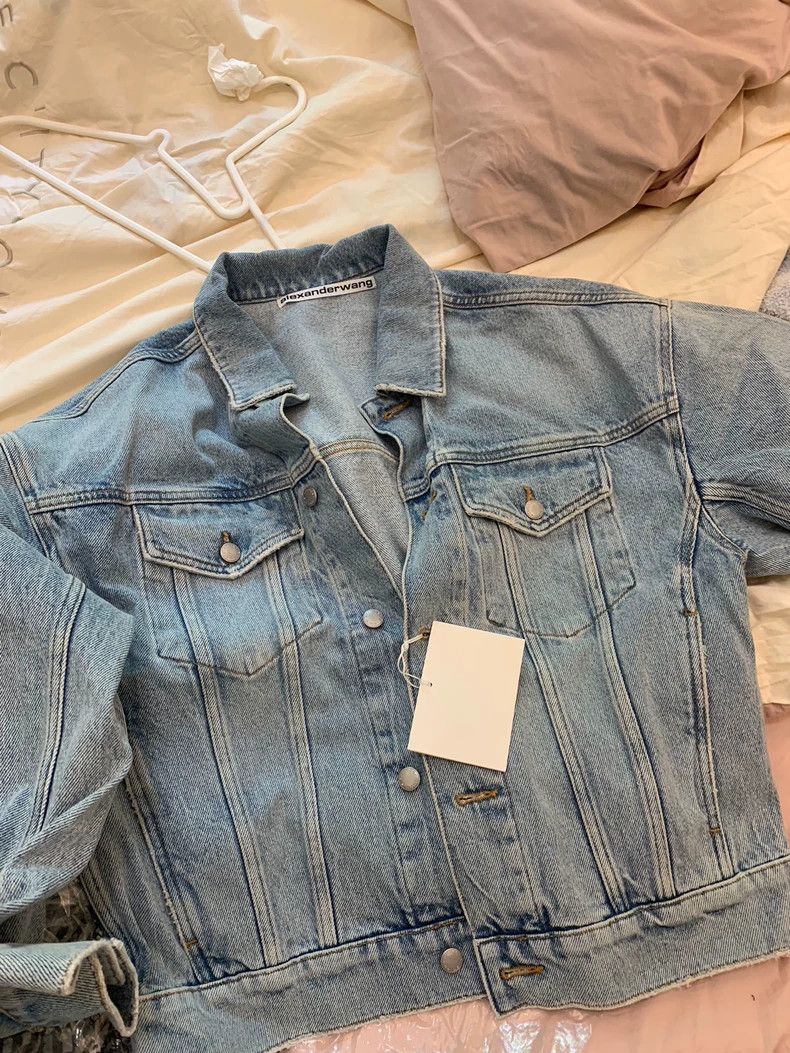 Alexander Wang Alexander Wang Denim Jacket Loose Fit Size XS / US 0-2 / IT 36-38 - 3 Thumbnail
