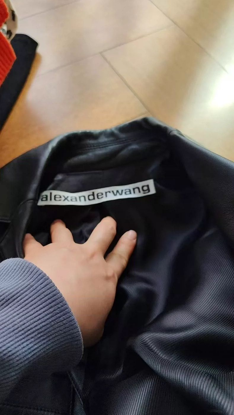 Alexander Wang Alexander Wang Leather Jacket Size S / US 4 / IT 40 - 3 Thumbnail