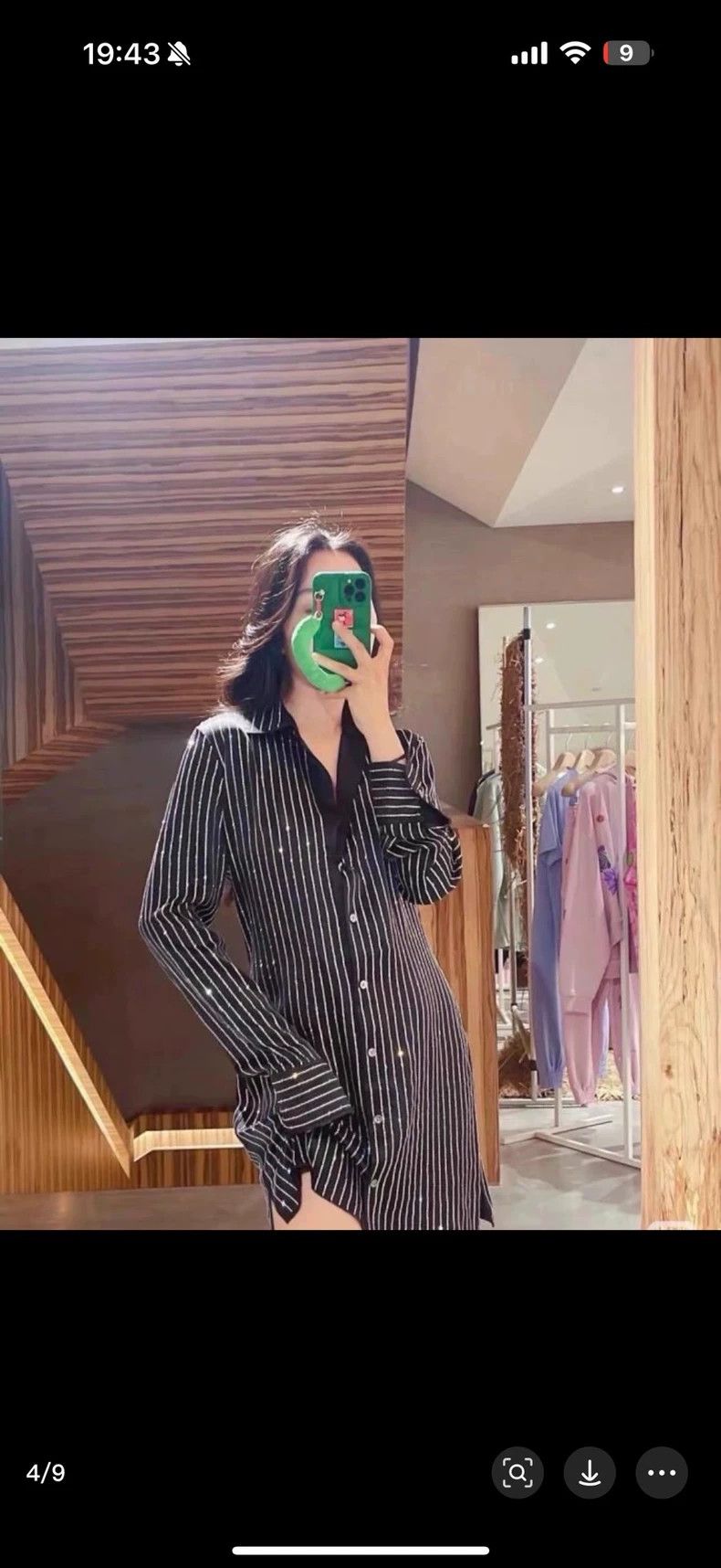 Alexander Wang Alexander Wang Crystal Long Sleeve Shirt Size L / US 10 / IT 46 - 2 Thumbnail