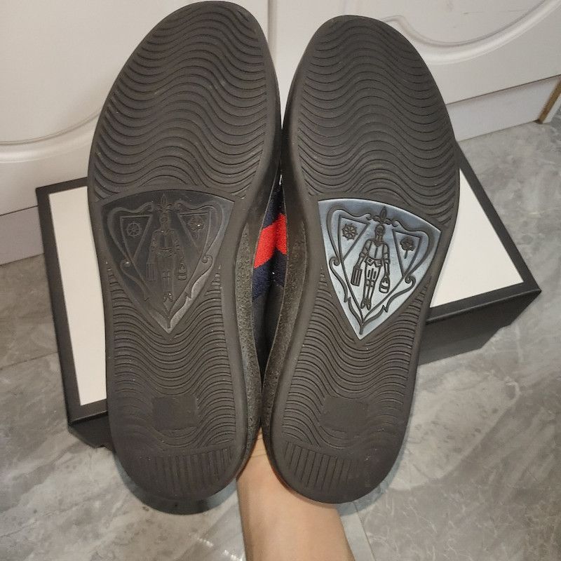 Gucci Gucci Ace Bee Embroidered Sneakers for Men 0079 Size US 8 / EU 41 - 6 Thumbnail