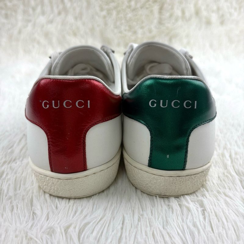 Gucci Gucci Women's Ace Three Little Pigs Sneakers 0079 Size US 7.5 / EU 40-41 - 3 Thumbnail