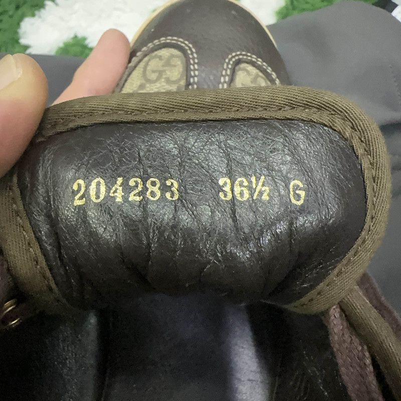 Gucci Gucci Stylish Brown Sneakers for Everyday Wear 0079 Size US 6.5 / EU 39-40 - 5 Thumbnail