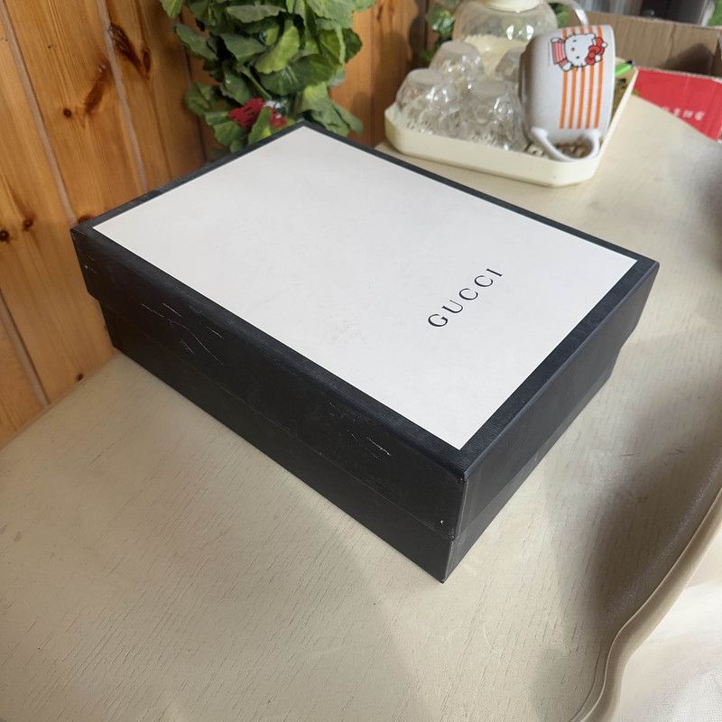 Gucci Gucci Corduroy Leather Casual Sneaker Red Black 0079 Size US 9.5 / EU 42-43 - 6 Thumbnail