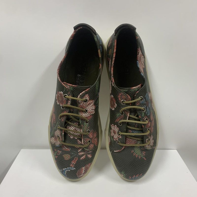 Gucci Gucci Floral Print Sneakers for Men and Women 0079 Size US 10.5 / EU 43-44 - 4 Thumbnail