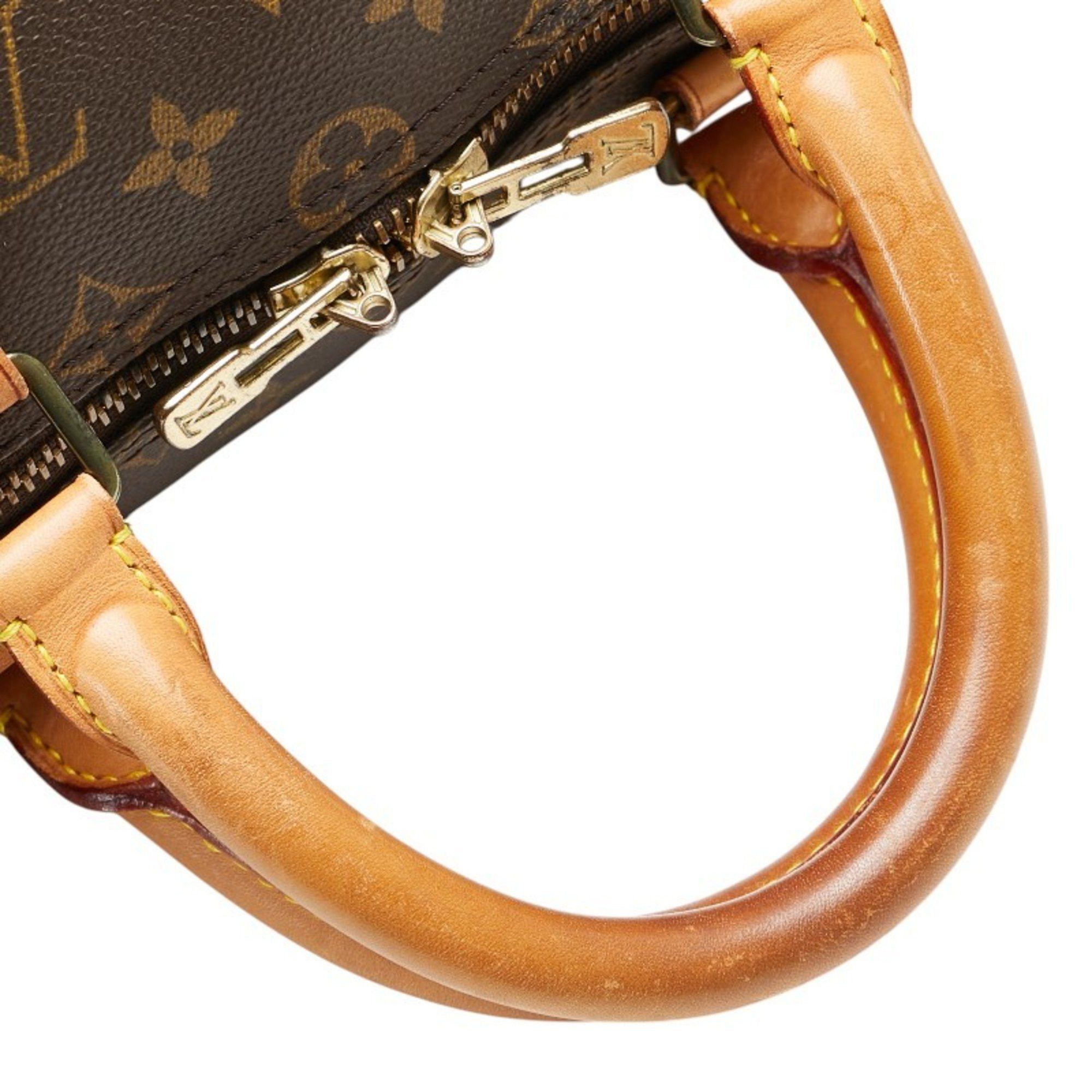 Louis Vuitton Monogram Keepall 50 Boston Bag M41426 Brown PVC Leather Women's LOUIS VUITTON