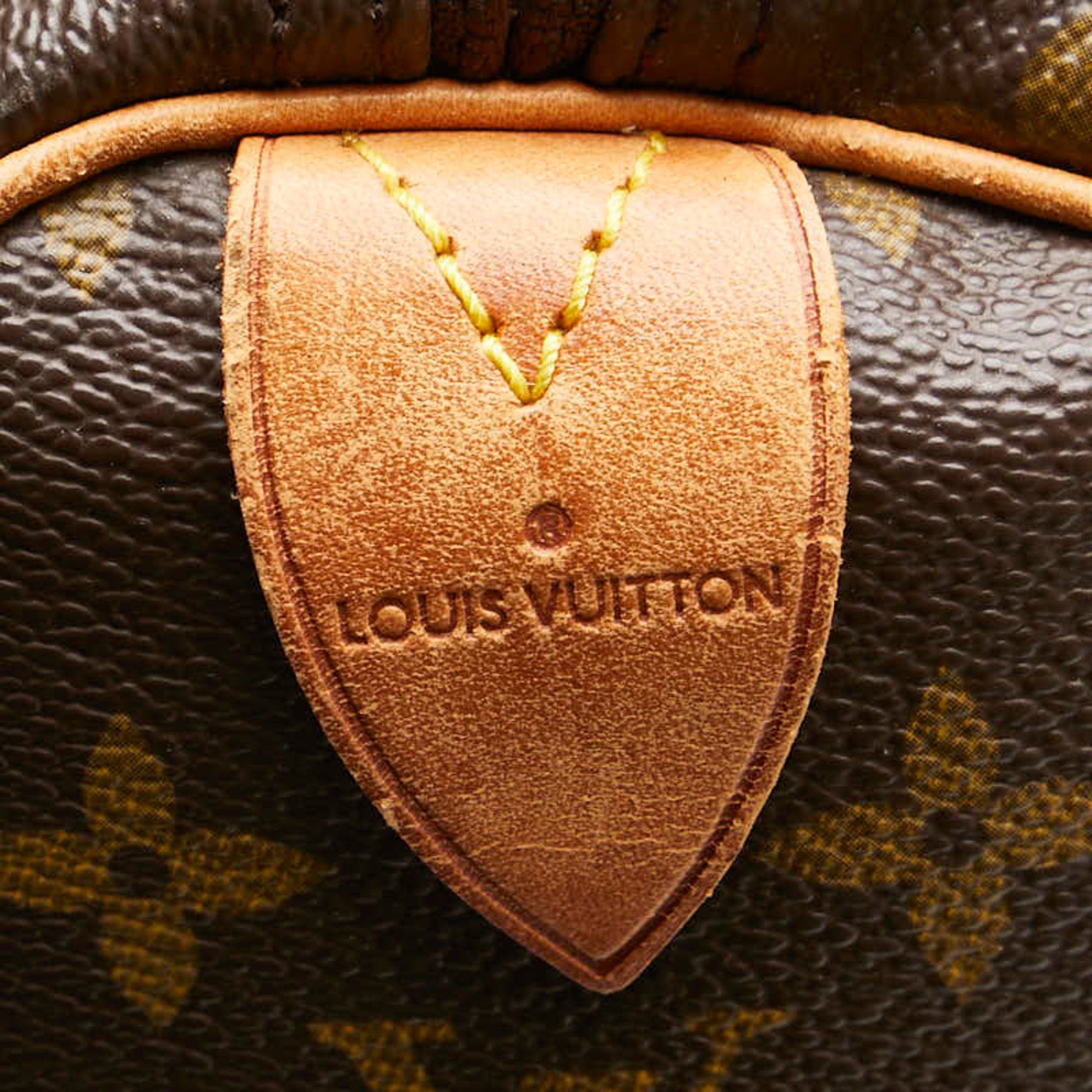 Louis Vuitton Monogram Keepall 50 Boston Bag M41426 Brown PVC Leather Women's LOUIS VUITTON