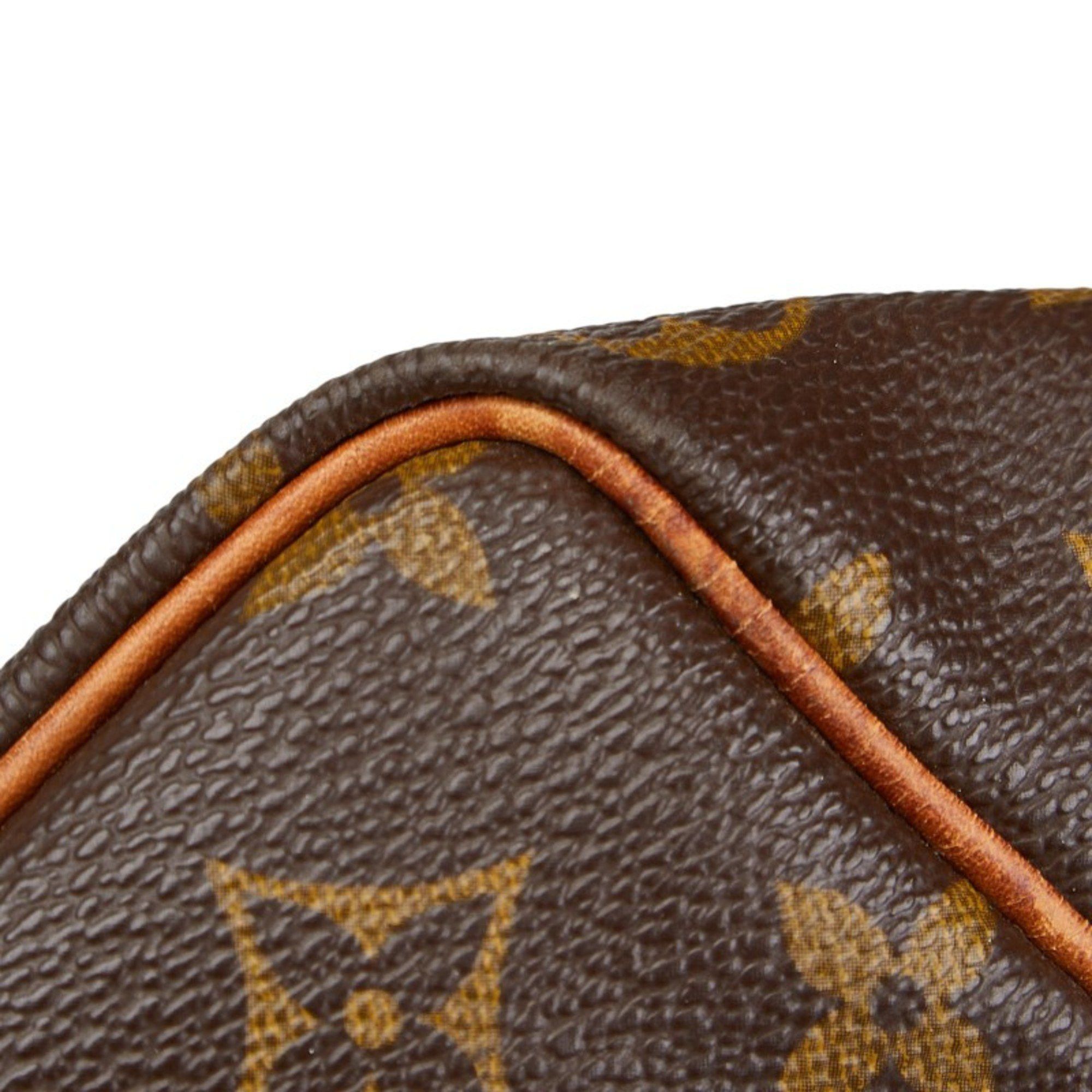 Louis Vuitton Monogram Keepall 50 Boston Bag M41426 Brown PVC Leather Women's LOUIS VUITTON