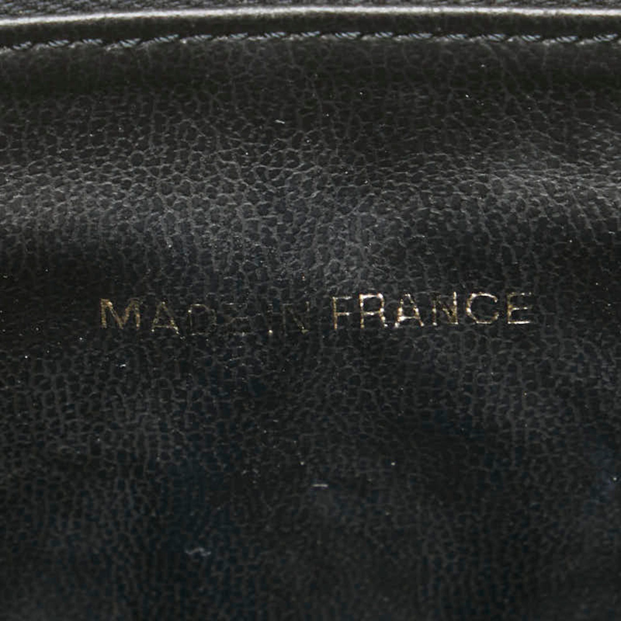 Chanel Chanel Coco Mark Vanity Bag A01998 Black Caviar Skin Women's CHANEL Size ONE SIZE - 13 Thumbnail