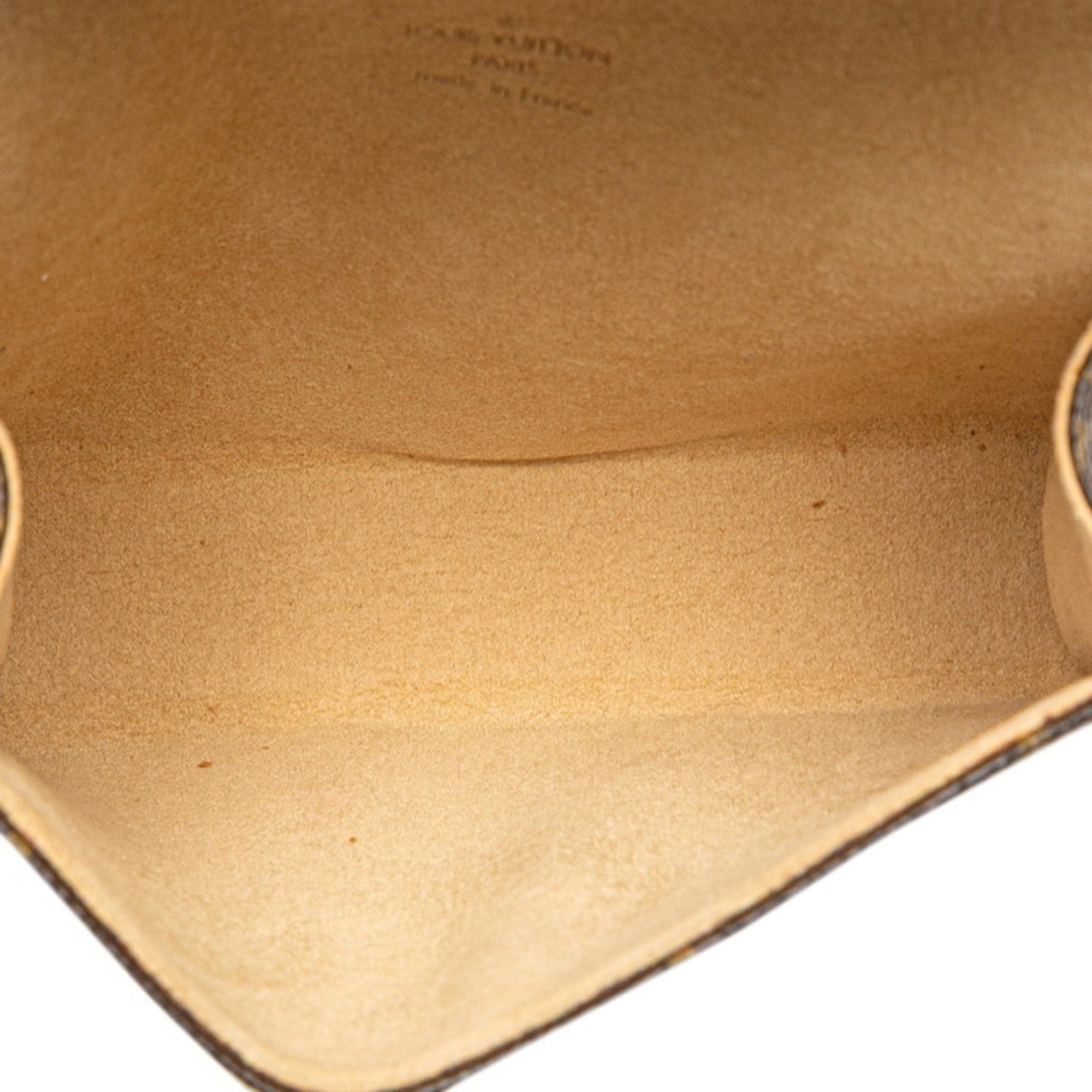 Louis Vuitton Louis Vuitton Monogram Florentine XS Pochette Waist Bag M51855 Brown PVC Leather Women's LOUIS VUITTON Size ONE SIZE - 5 Thumbnail