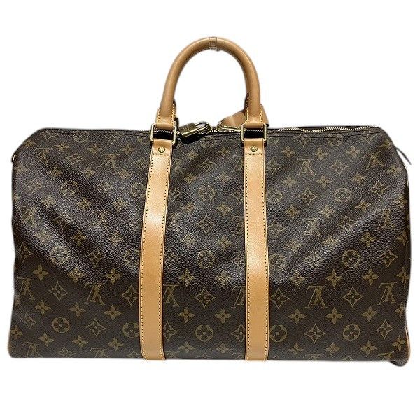 Louis Vuitton Louis Vuitton Louis Vuitton Keepall 45 Monogram Boston Bag Canvas Travel Bag M41428 Size ONE SIZE - 2 Thumbnail