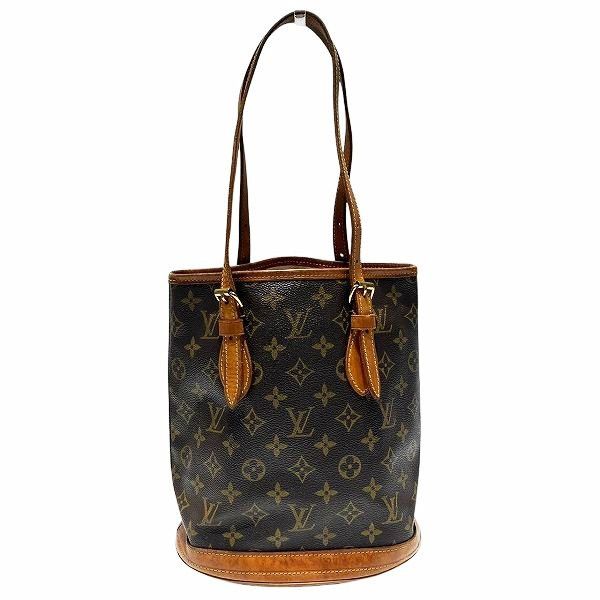 Louis Vuitton Louis Vuitton Louis Vuitton Petit Bucket Monogram 2way bag Canvas Shoulder Bag M42238 Size ONE SIZE - 2 Thumbnail