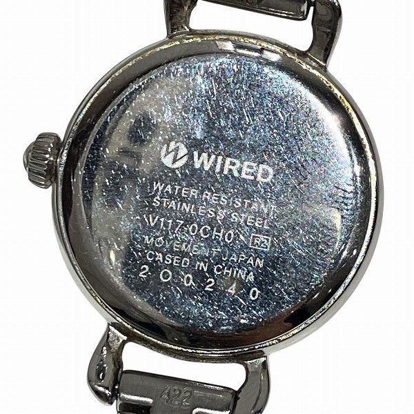 Seiko Seiko Seiko WIRED Stainless Steel Watch Metal Other V117-0CH0 Size ONE SIZE - 5 Thumbnail