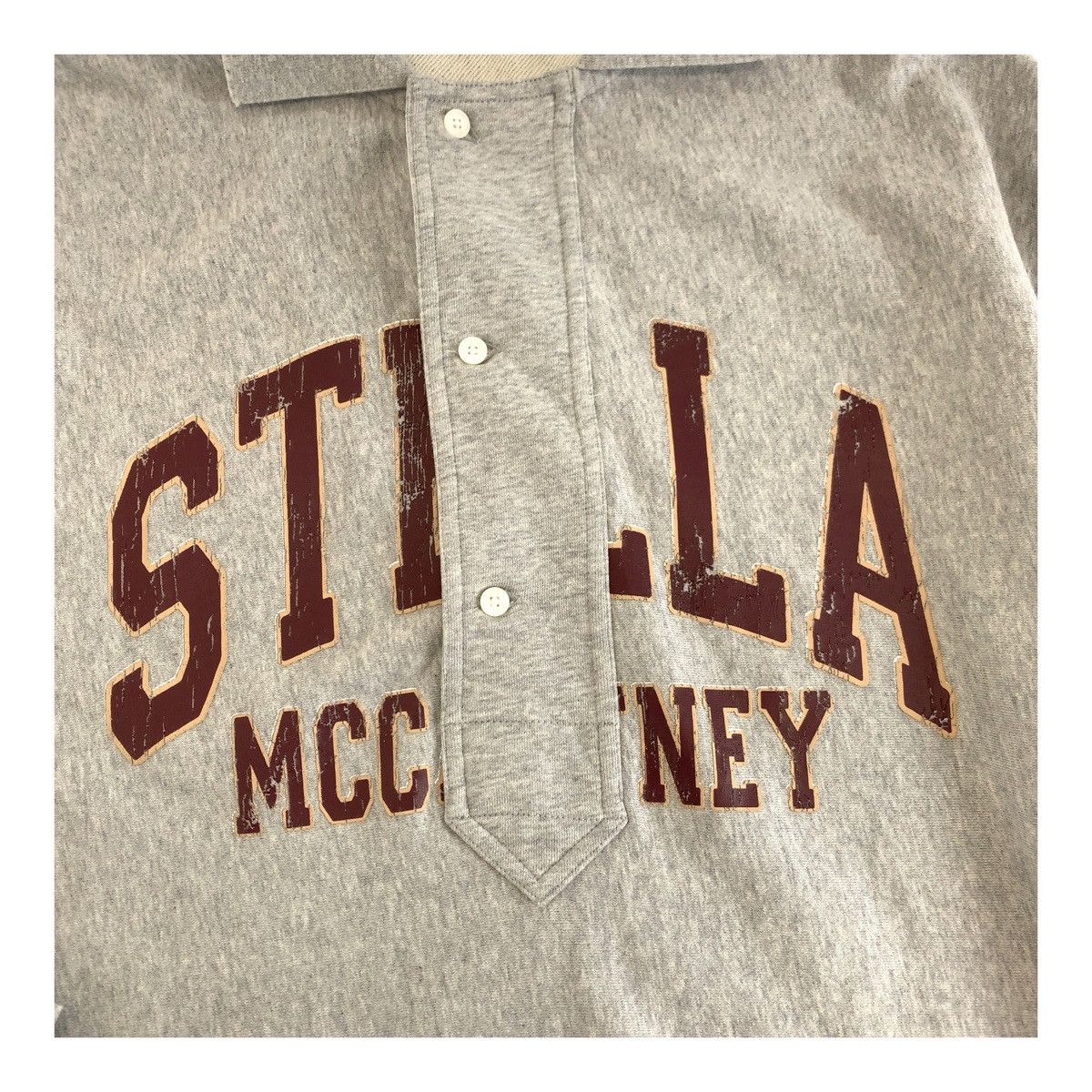 Stella McCartney Stella Mccartney Stella McCartney Print Logo Cotton Sweatshirt Cotton Tops DUTY FREE for USA Size ONE SIZE - 6 Thumbnail