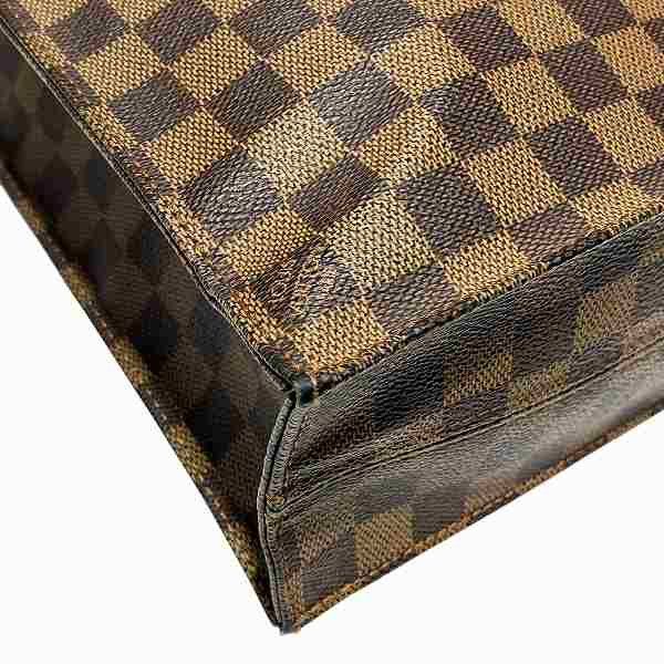 Louis Vuitton Louis Vuitton Louis Vuitton Sac Plat Damier Tote Bag Canvas Tote Bag N51140 Size ONE SIZE - 4 Thumbnail