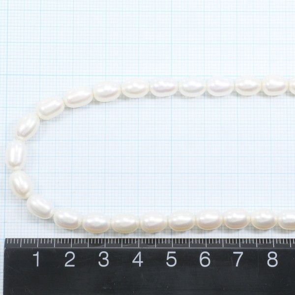Other Other Silver Pearl Necklace Metal Necklace Size ONE SIZE - 5 Thumbnail