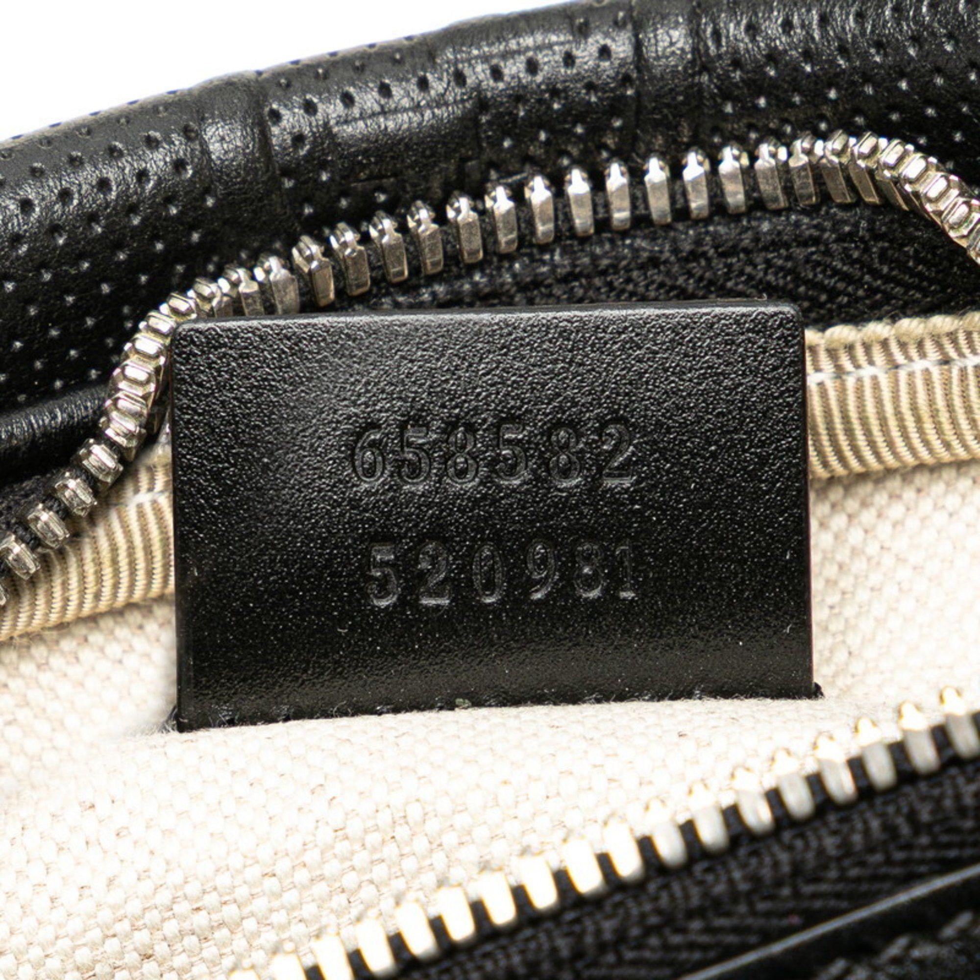Gucci Gucci GG embossed belt bag, waist body bag 658582, black leather, women's. Size ONE SIZE - 9 Thumbnail