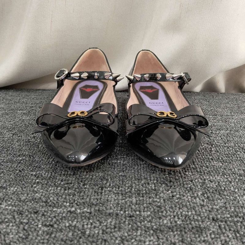 Gucci Gucci Black Pointed Toe Casual Shoes 0079 Size US 6.5 / EU 39-40 - 2 Thumbnail