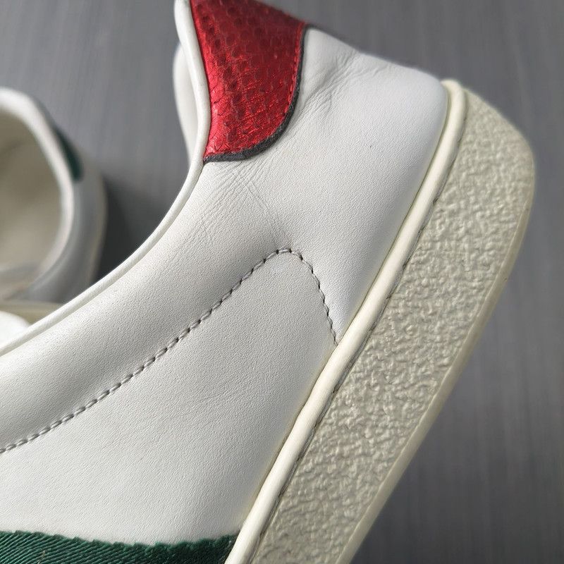 Gucci Gucci ACE Leather Fashion Sneakers for Men 0079 Size US 8 / EU 41 - 8 Thumbnail