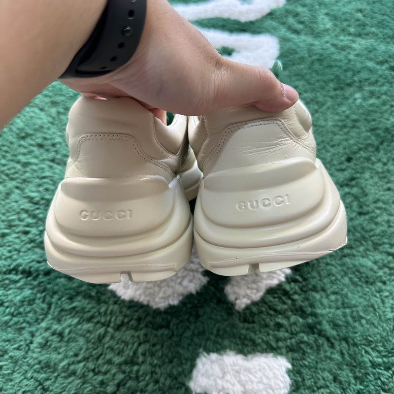 Gucci Gucci Rhyton Double G Logo Sneaker for Men 0079 Size US 8 / EU 41 - 3 Thumbnail