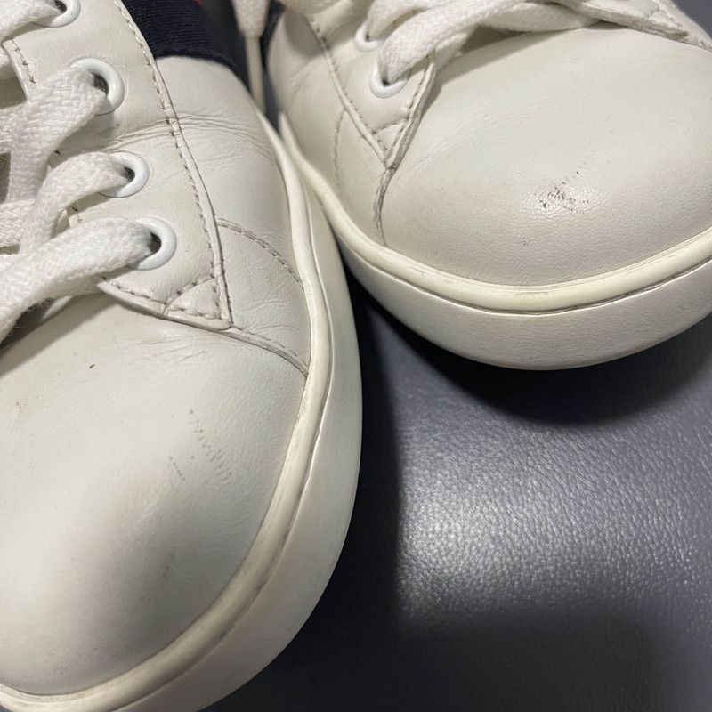 Gucci Gucci Ace Love Embroidered Sneakers 0079 Size US 9.5 / EU 42-43 - 7 Thumbnail