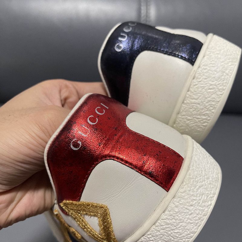 Gucci Gucci Ace Love Embroidered Sneakers 0079 Size US 9.5 / EU 42-43 - 9 Thumbnail