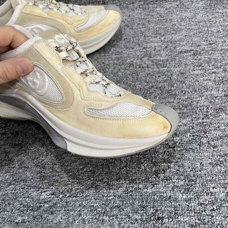 Gucci Gucci RUN Comfortable Lace-Up Sneakers 0079 Size US 6.5 / EU 39-40 - 7 Thumbnail
