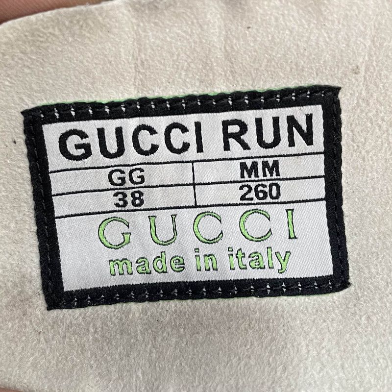 Gucci Gucci RUN Comfortable Lace-Up Sneakers 0079 Size US 6.5 / EU 39-40 - 5 Thumbnail