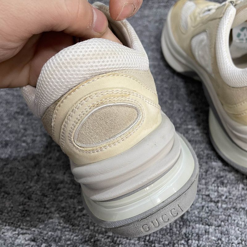 Gucci Gucci RUN Comfortable Lace-Up Sneakers 0079 Size US 6.5 / EU 39-40 - 10 Thumbnail