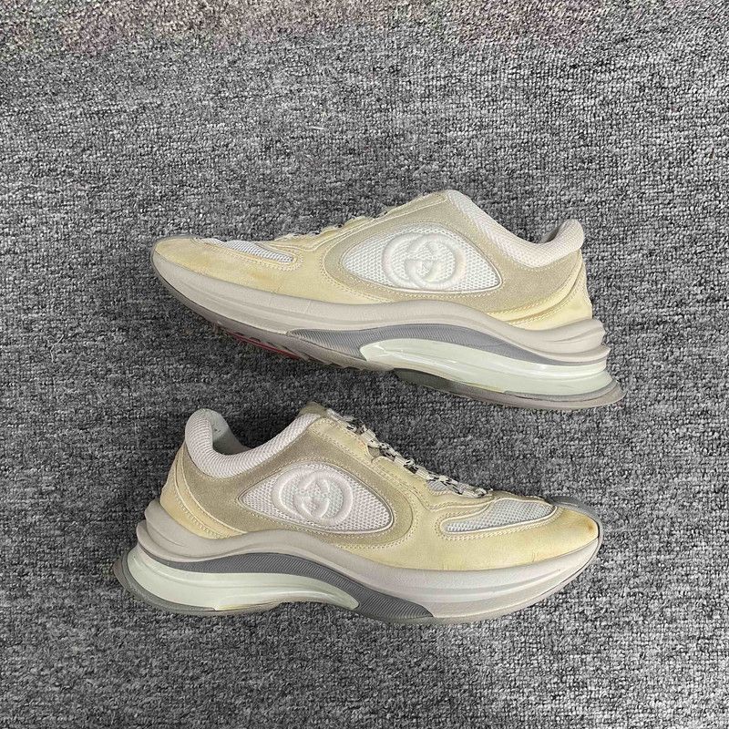 Gucci Gucci RUN Comfortable Lace-Up Sneakers 0079 Size US 6.5 / EU 39-40 - 11 Thumbnail