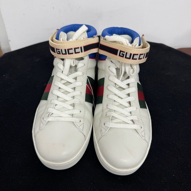 Gucci Gucci ACE Striped Fashion Sneakers for Men 0079 Size US 9 / EU 42 - 2 Thumbnail