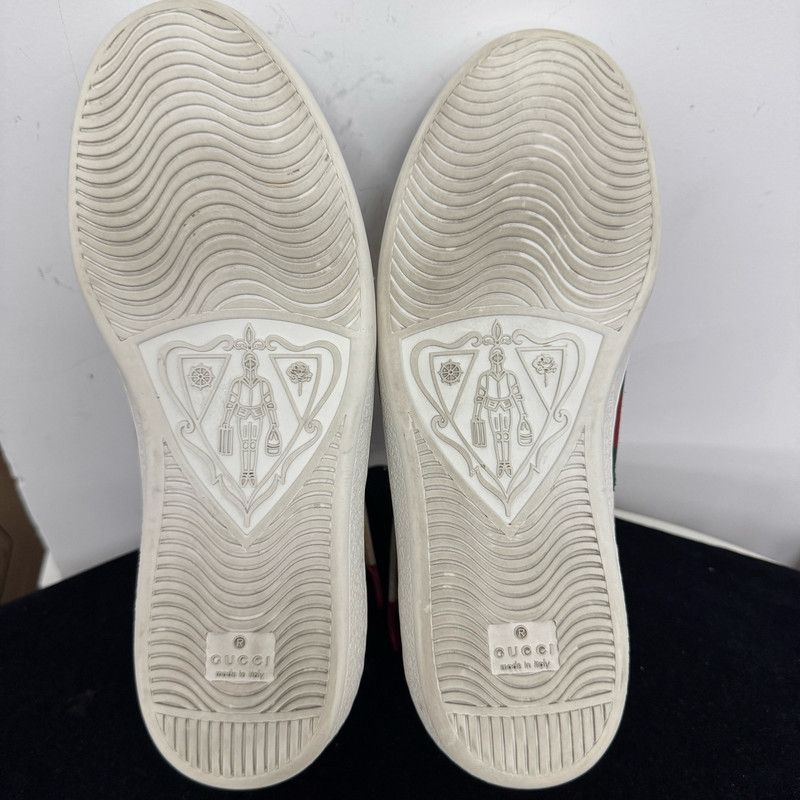 Gucci Gucci ACE Striped Fashion Sneakers for Men 0079 Size US 9 / EU 42 - 4 Thumbnail