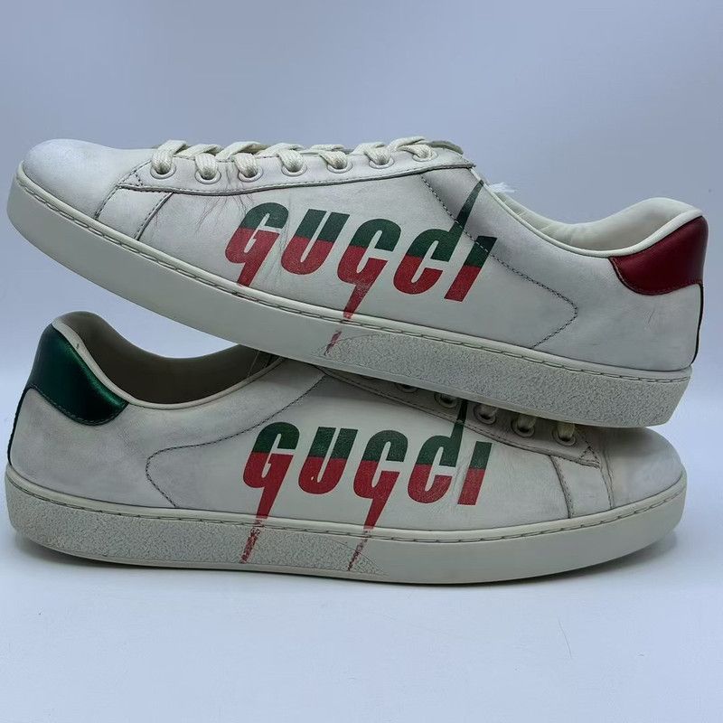 Gucci Gucci ACE Blade Sneakers for Men 0079 Size US 8 / EU 41 - 7 Thumbnail