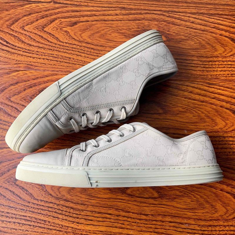 Gucci Gucci Stylish Vintage Casual Sneakers for Men 0079 Size US 12 / EU 45 - 8 Thumbnail