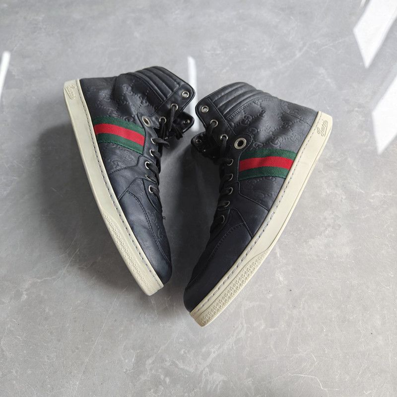 Gucci Gucci Black Slip-Resistant Casual Sneakers 0079 Size US 10.5 / EU 43-44 - 14 Thumbnail