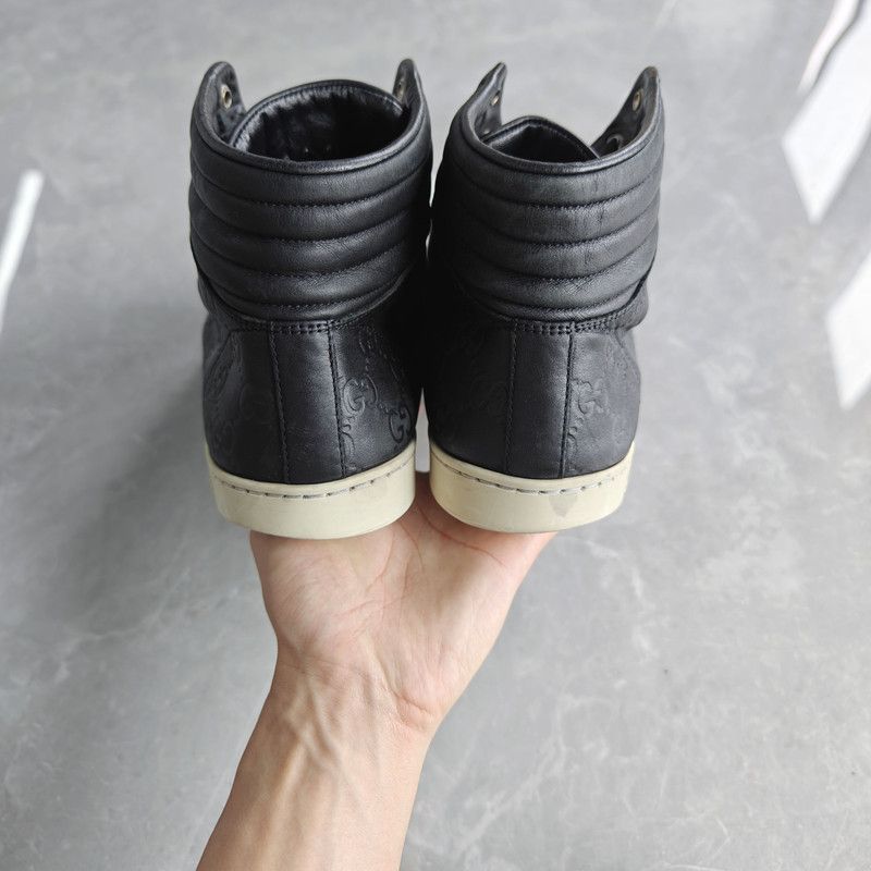 Gucci Gucci Black Slip-Resistant Casual Sneakers 0079 Size US 10.5 / EU 43-44 - 3 Thumbnail