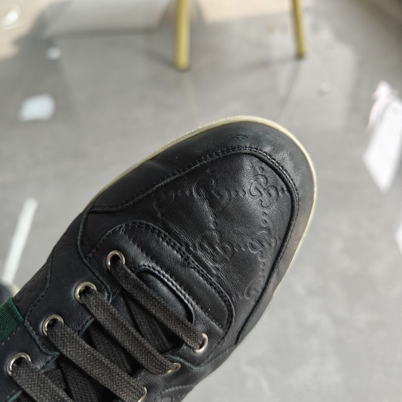 Gucci Gucci Black Slip-Resistant Casual Sneakers 0079 Size US 10.5 / EU 43-44 - 12 Thumbnail