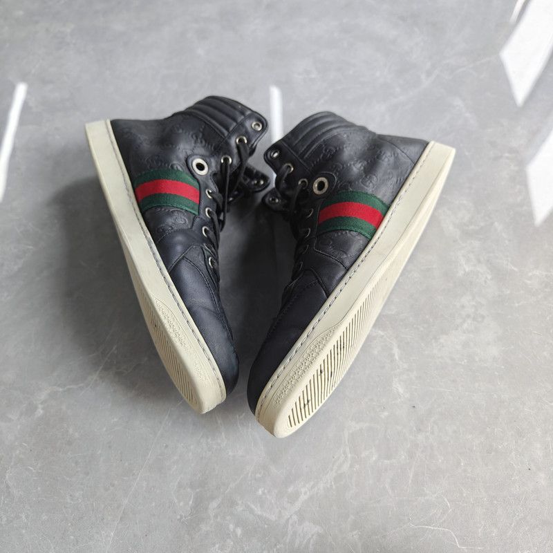 Gucci Gucci Black Slip-Resistant Casual Sneakers 0079 Size US 10.5 / EU 43-44 - 15 Thumbnail