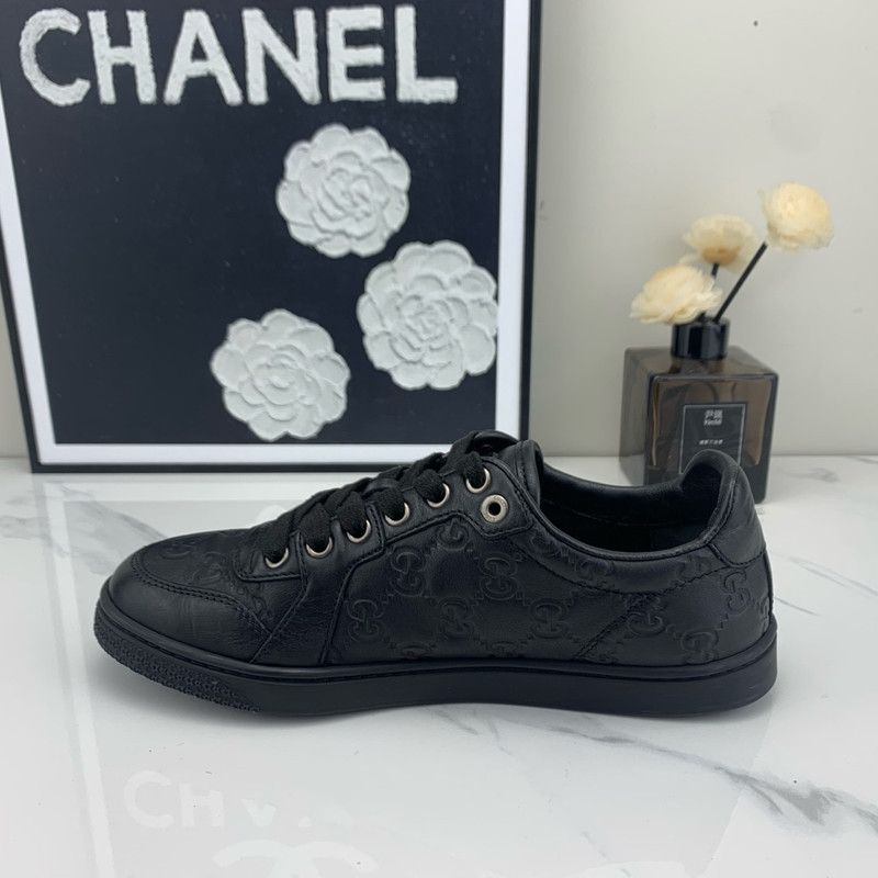 Gucci Gucci Classic Black Flat Casual Shoes 0079 Size US 5.5 / EU 38 - 9 Thumbnail