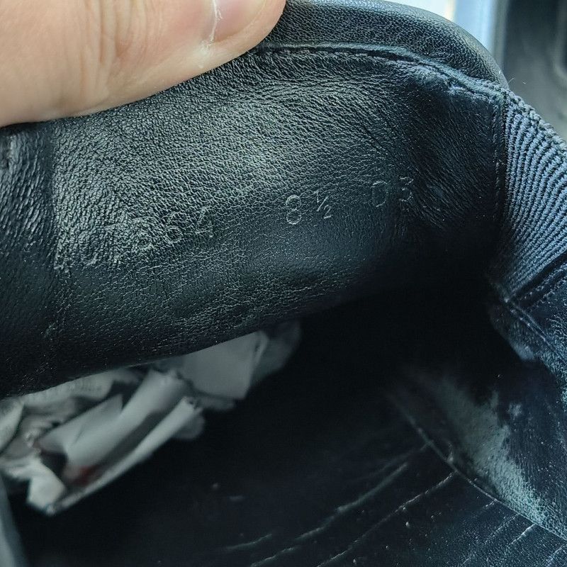 Gucci Gucci Black Leather Bee Embroidery Slip-Ons 0079 Size US 9.5 / EU 42-43 - 5 Thumbnail