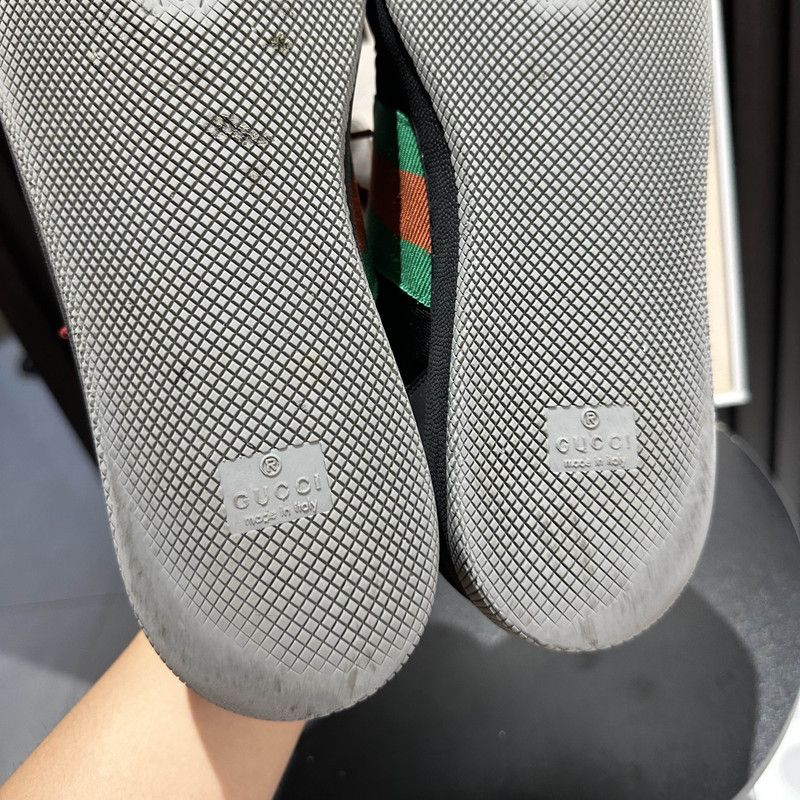 Gucci Gucci Screener GG Enamel Suede Fashion Sneakers 0079 Size US 8 / EU 41 - 12 Thumbnail