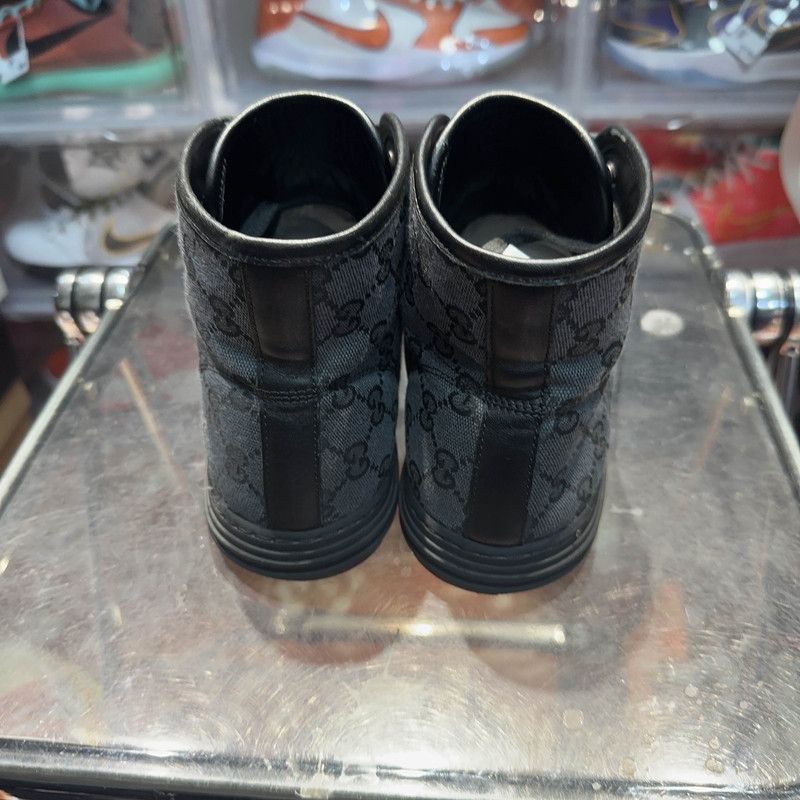 Gucci Gucci Vintage GG Canvas High-Top Sneakers 0079 Size US 8.5 / EU 41-42 - 3 Thumbnail