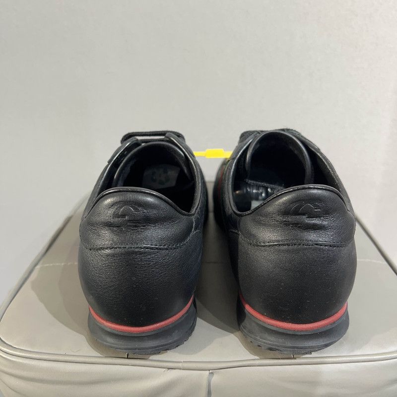 Gucci Gucci Black Leather Athletic Sneakers 0079 Size US 8 / EU 41 - 3 Thumbnail