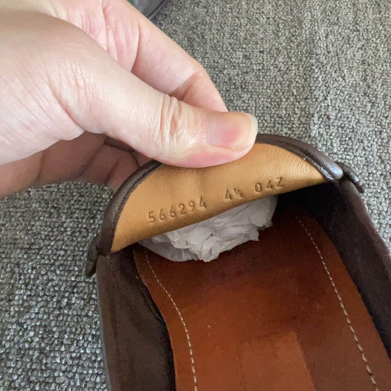 Gucci Gucci Brown Loafers for Men 0079 Size US 6.5 / EU 39-40 - 5 Thumbnail