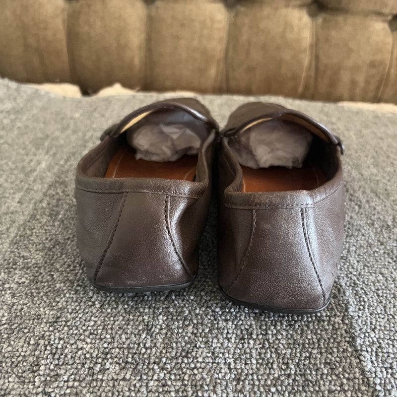 Gucci Gucci Brown Loafers for Men 0079 Size US 6.5 / EU 39-40 - 7 Thumbnail