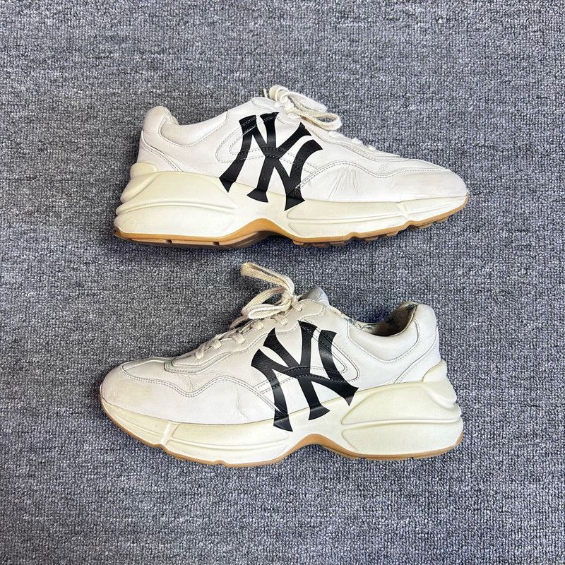 Gucci Gucci Rhyton Low-Top Dad Shoes in Beige 0079 Size US 8 / EU 41 - 6 Thumbnail